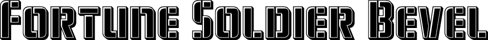 Fortune Soldier Bevel