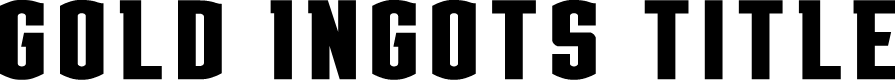 Gold Ingots Title