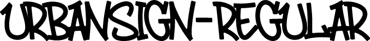 UrbanSign-Regular