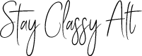 Stay Classy Alt