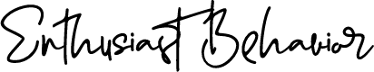 Enthusiast Behavior