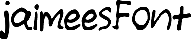 jaimee_s_Font