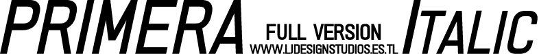 PRIMERA Italic