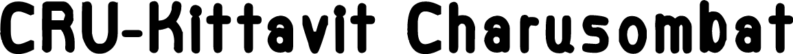 CRU-Kittavit Charusombat