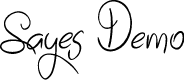 Sayes Demo