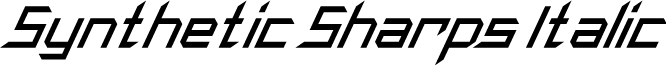 Synthetic Sharps Italic