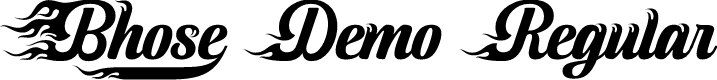 Bhose Demo Regular