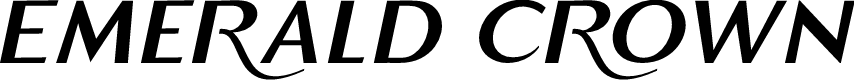 Emerald Crown Light Italic