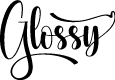 Glossy