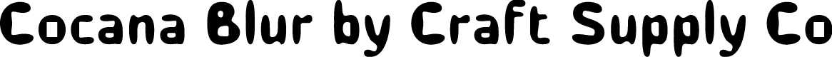 Cocana Blur Demo Regular