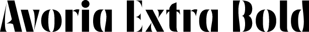 Avoria Extra Bold