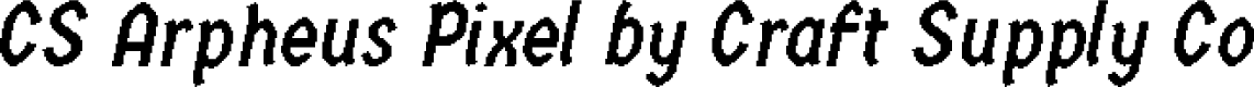 CS Arpheus Pixel Regular Demo