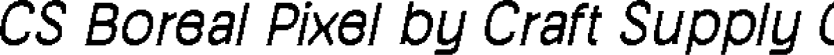 CS Boreal Pixel Regular Demo