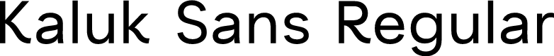 Kaluk Sans Demo Regular