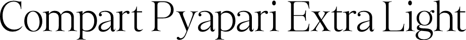 Compart Pyapari Extra Light