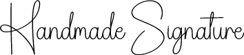 Handmade Signature