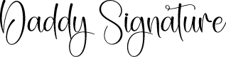 Daddy Signature