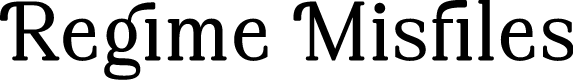Regime Misfiles DEMO VERSION
