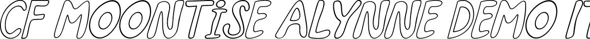 CF Moontise Alynne DEMO Italic