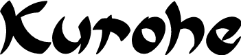 Kurohe Regular