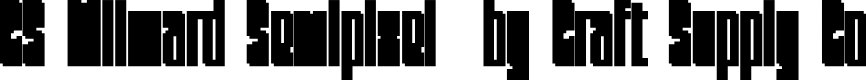 CS Milward Semipixel Regular Demo