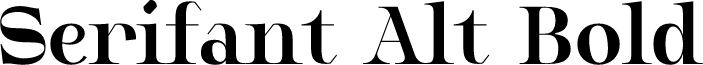 Serifant Alt Demo Bold