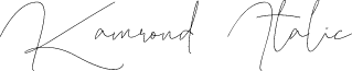 Kamrond Italic