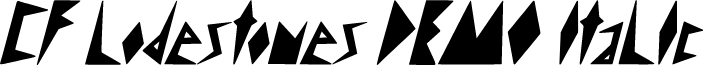 CF Lodestones DEMO Italic