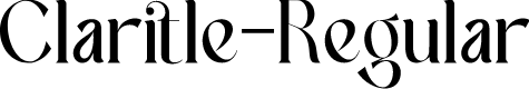 Claritle-Regular