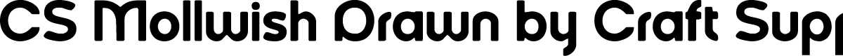 CSMollwishDrawn-Regular Demo