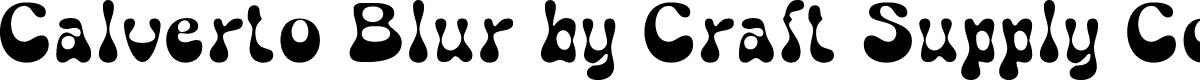 Calverto Blur Demo Regular
