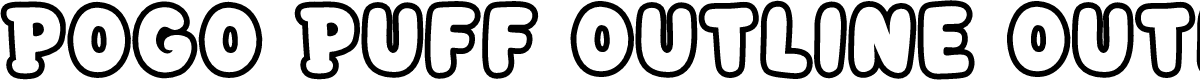 Pogo Puff Outline Outline