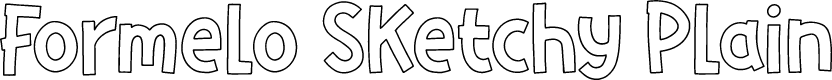 Formelo Sketchy Plain