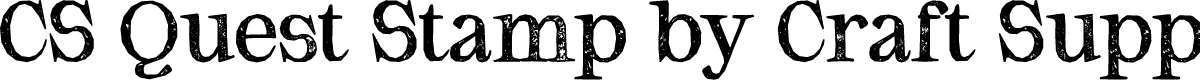 CS Quest Stamp Regular Demo