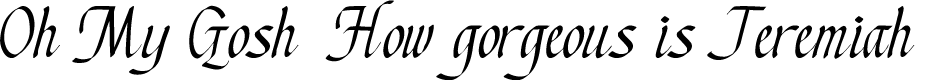 Chancery Cursive