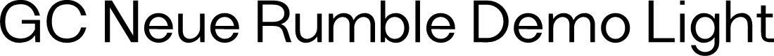 GC Neue Rumble Demo Light