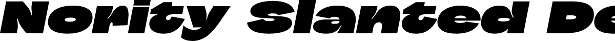 Nority Slanted Demo