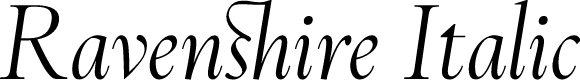 Ravenshire Italic