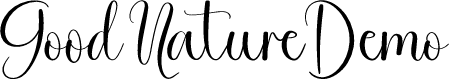 Good Nature Demo