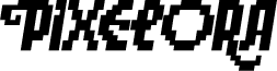 Pixelora Italic Personal Use