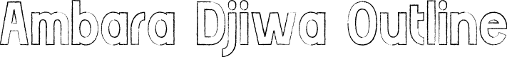 Ambara Djiwa Outline