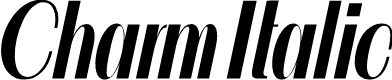 Charm Italic
