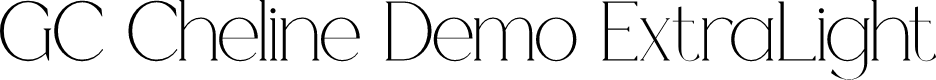 GC Cheline Demo ExtraLight