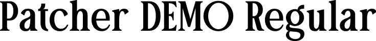 Patcher DEMO Regular