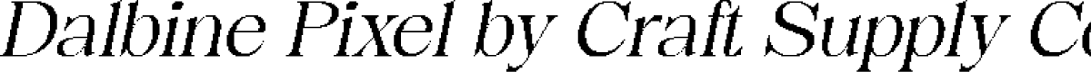 Dalbine Pixel Regular Demo