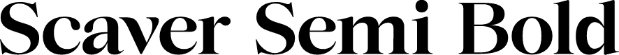 Scaver Semi Bold