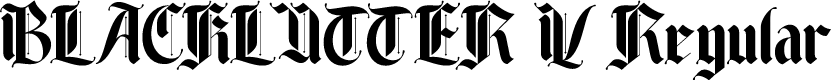 BLACKLUTTER V2 Regular