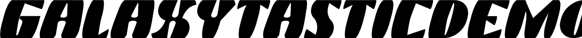 GalaxyTasticDemo