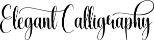 Elegant Calligraphy