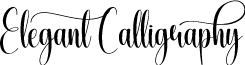 Elegant Calligraphy